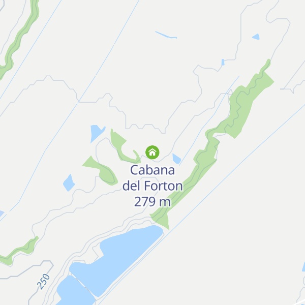 Map of Cabana del Forton