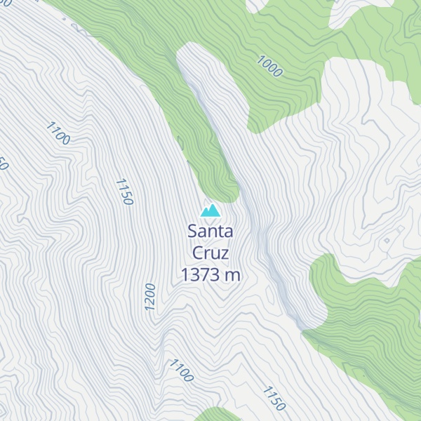 Map of Santa Cruz