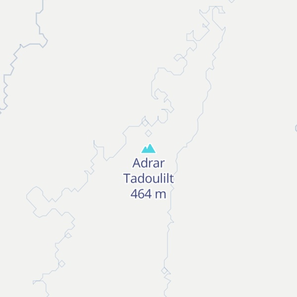 Map of Adrar Tadoulilt