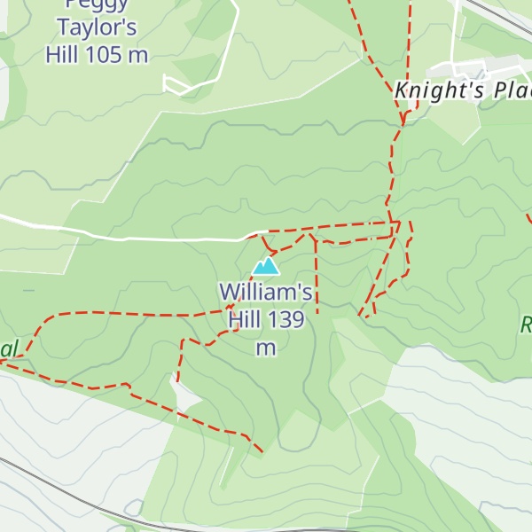 Map of William's Hill