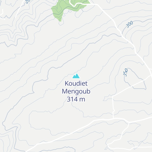 Map of Koudiet Mengoub