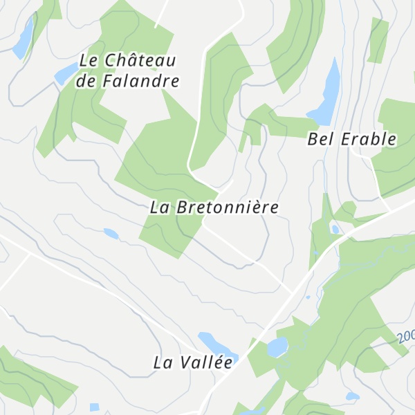 Map of Gîte La Bretonnière