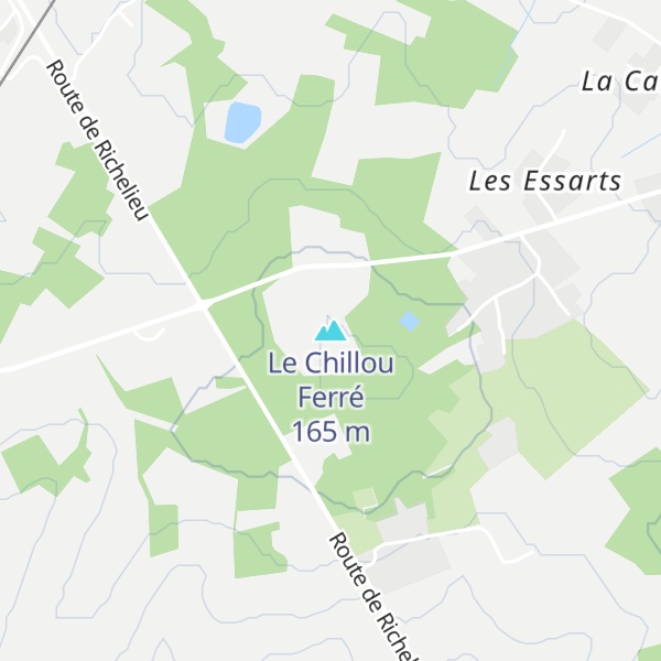 Map of Le Chillou Ferré