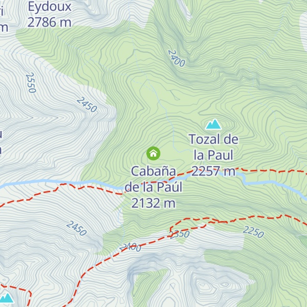 Map of Cabaña de la Paúl