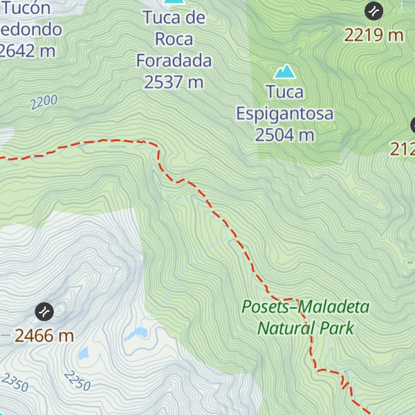 Map of Refugio Bacarizal