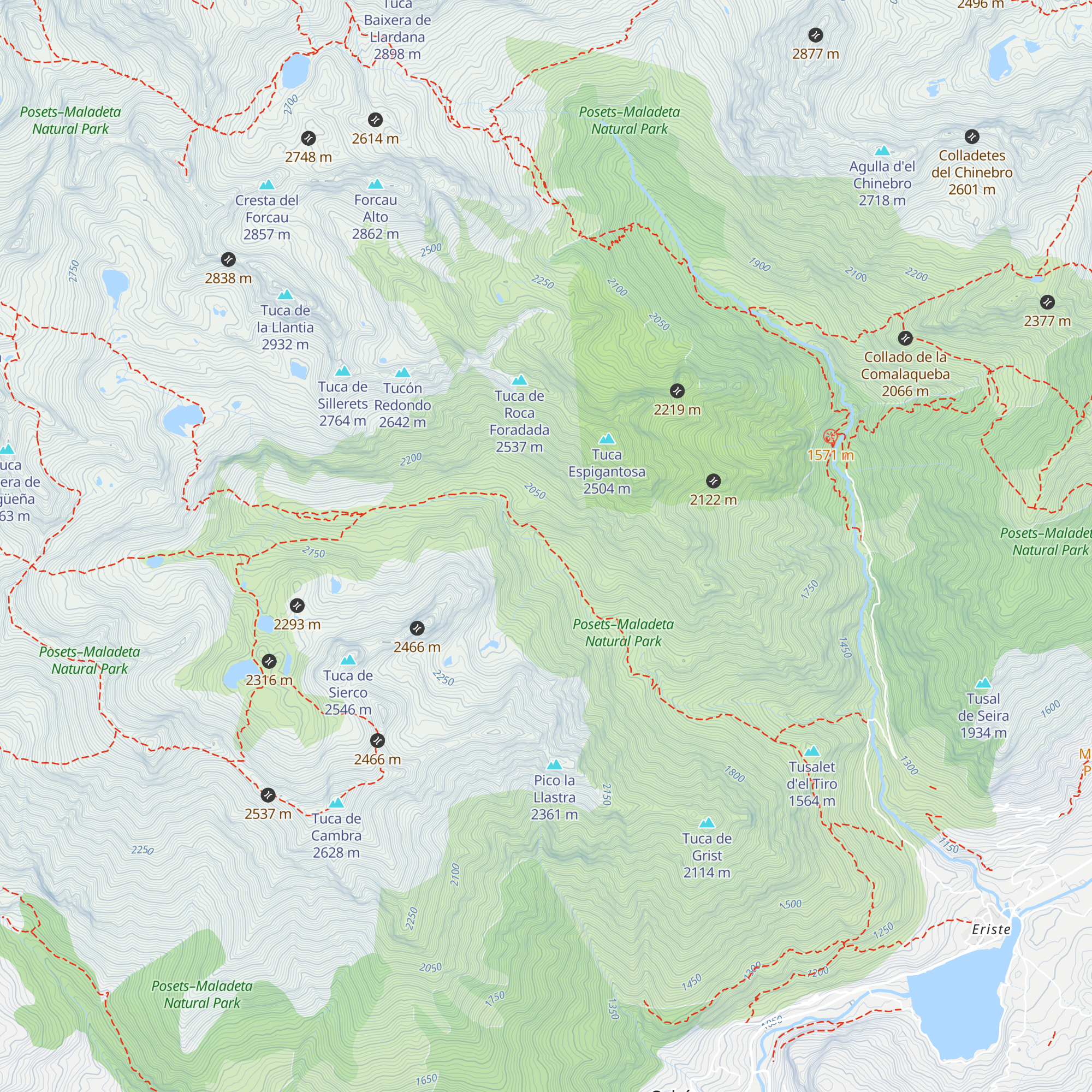 Refugio Bacarizal map