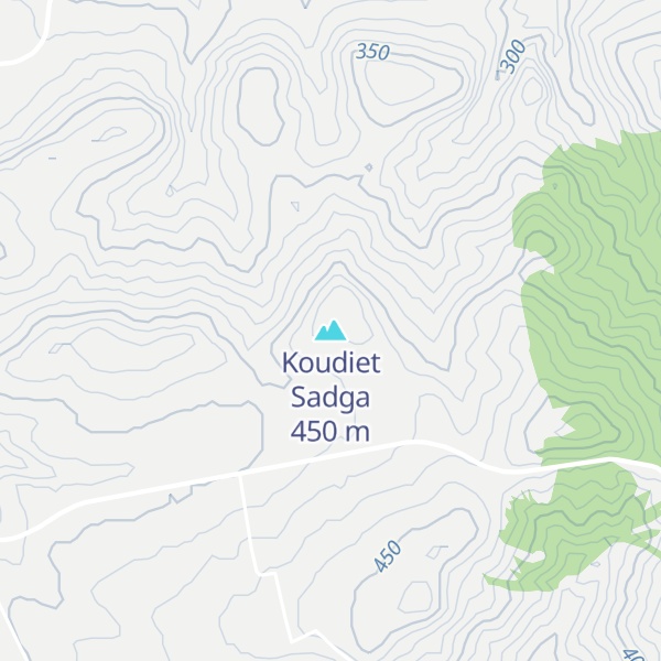 Map of Koudiet Sadga
