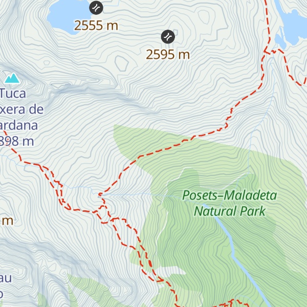 Map of Cabaña de Llardana