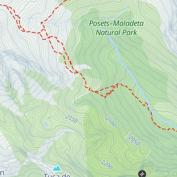Map of Refuge Angel Orus