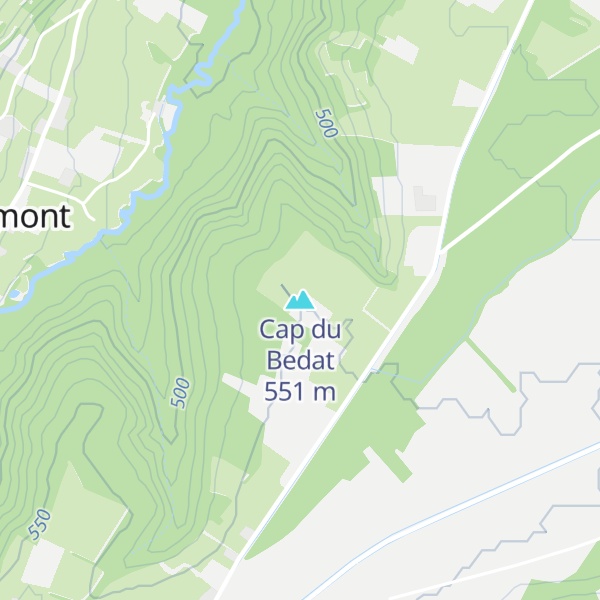 Map of Cap du Bedat