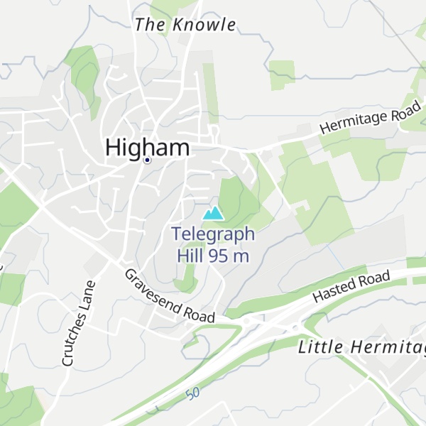 Map of Telegraph Hill