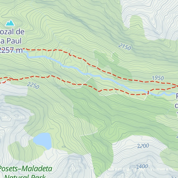 Map of Cabaña de Posets