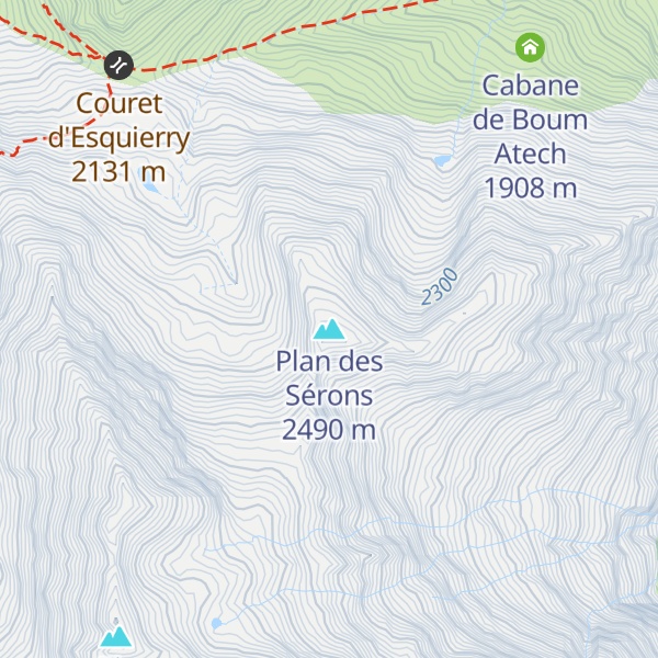 Map of Plan des Sérons