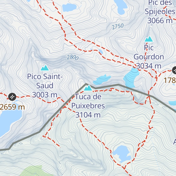 Map of Tuca de Puixebres