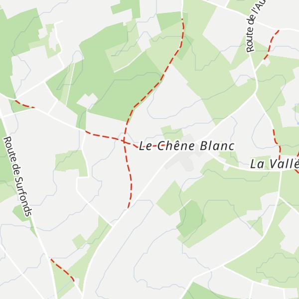 Map of Gîte Le Vitard