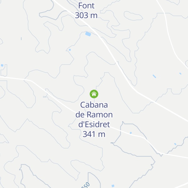 Map of Cabana de Ramon d'Esidret