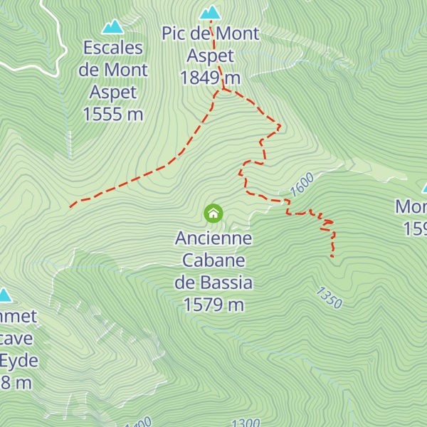 Map of Ancienne Cabane de Bassia