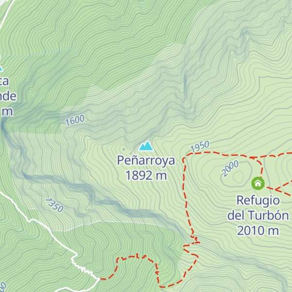 Map of Peñarroya