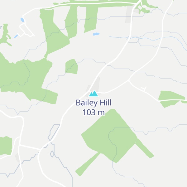 Map of Bailey Hill