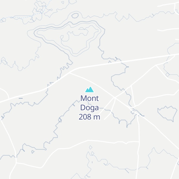 Map of Mont Doga