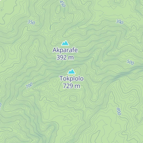 Map of Tokplolo