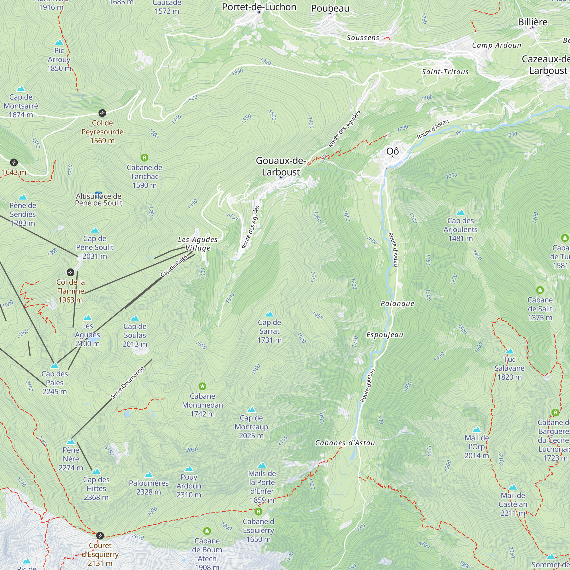 Cabane du bout du bois map