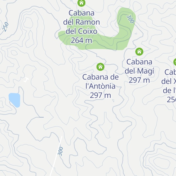 Map of Cabana del Ramon del Calbo