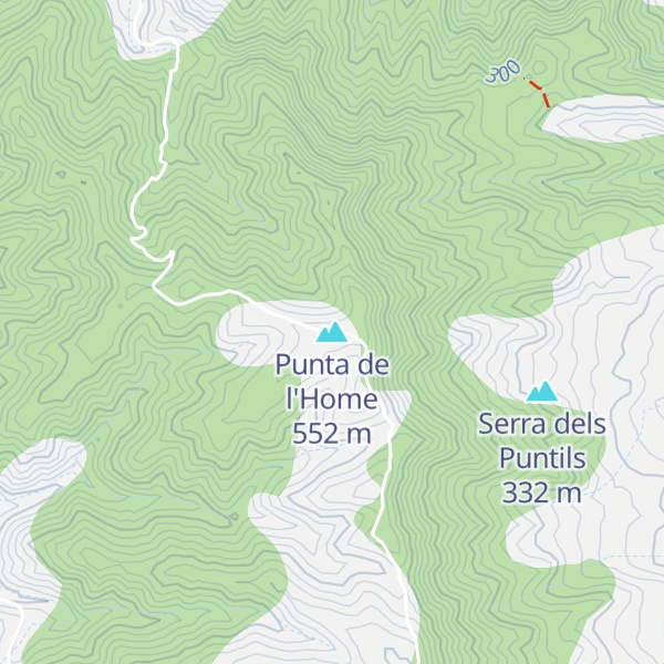 Map of Punta de l'Home
