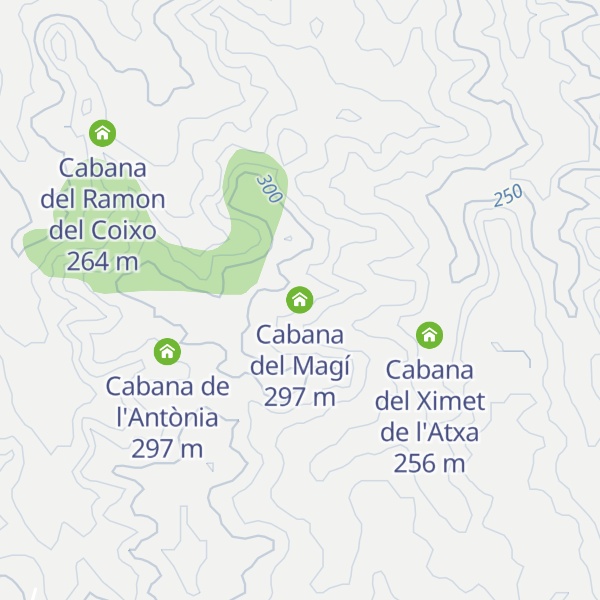 Map of Cabana del Magí