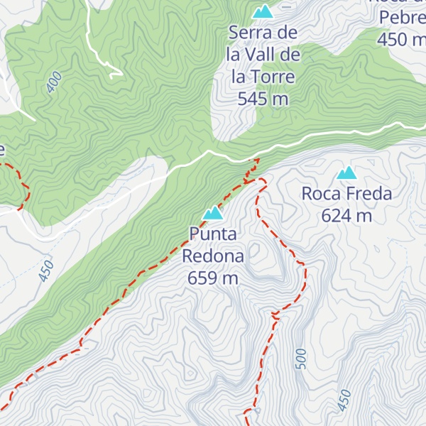 Map of Punta Redona
