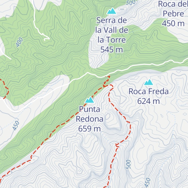 Map of Cavalls