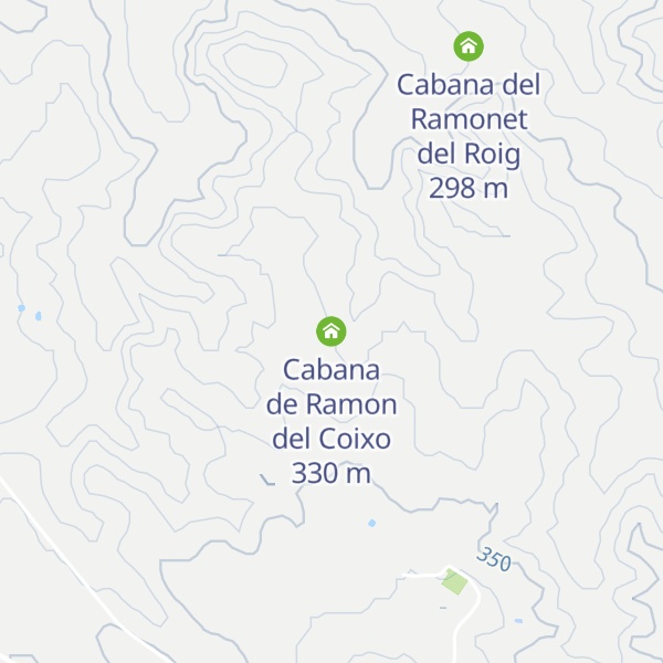 Map of Cabana de Ramon del Coixo