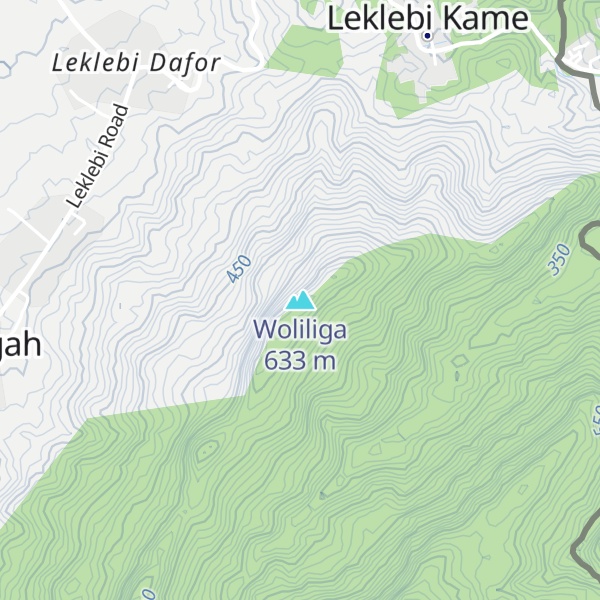 Map of Woliliga