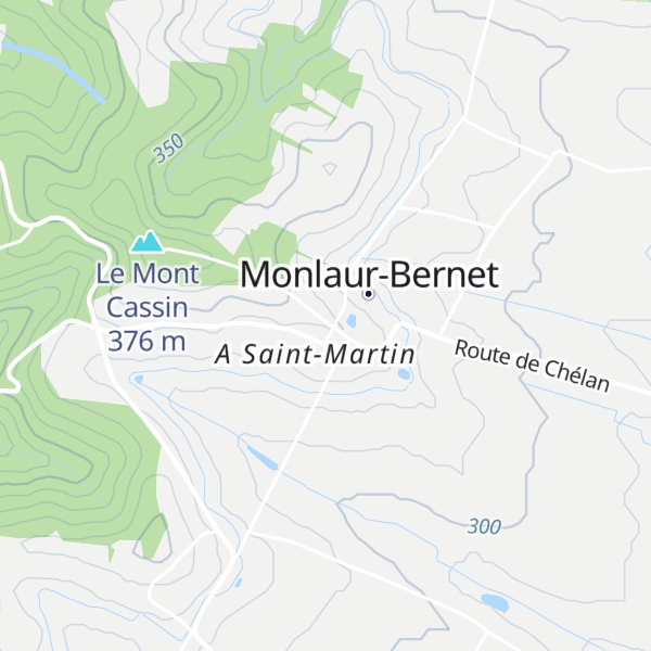 Map of Gîte Pardebat