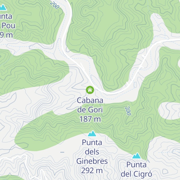 Map of Cabana de Gori