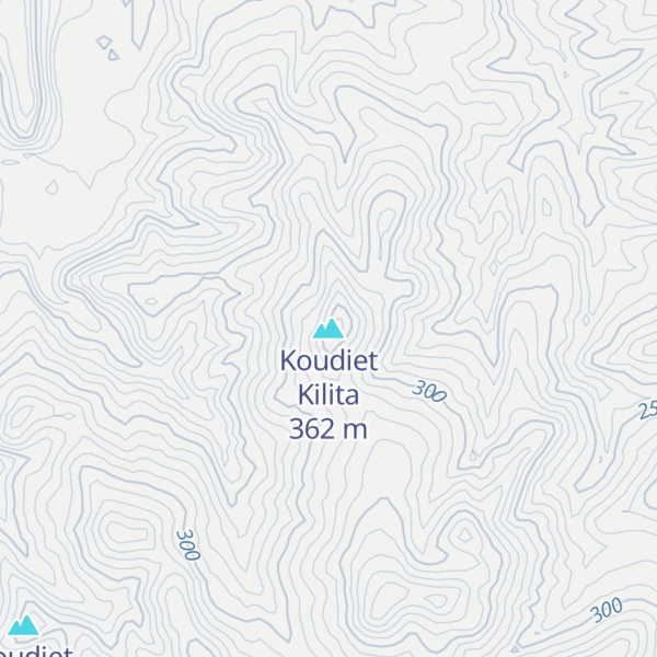 Map of Koudiet Kilita
