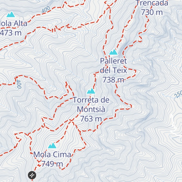 Map of Torreta de Montsià