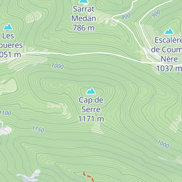 Map of Cap de Serre