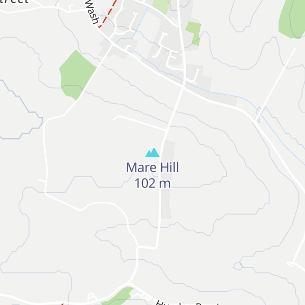 Map of Mare Hill