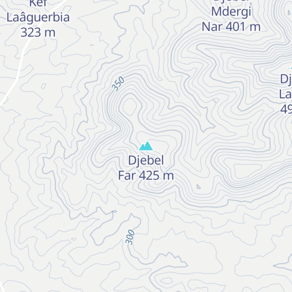 Map of Djebel Far