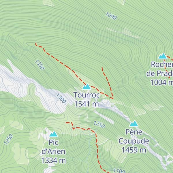 Map of Tourroc