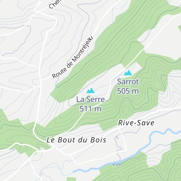 Map of La Serre