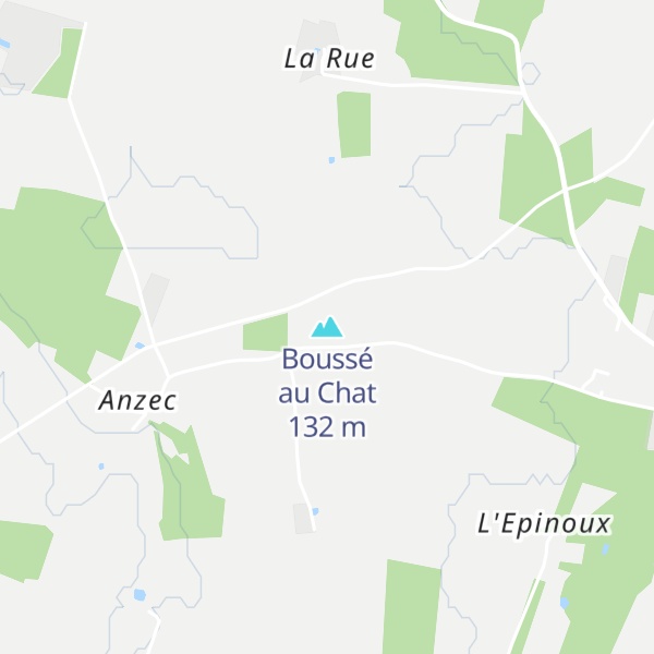 Map of Boussé au Chat