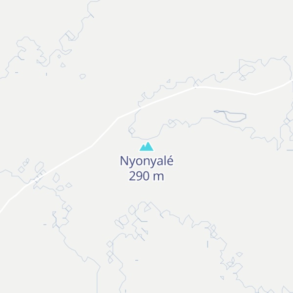 Map of Nyonyalé