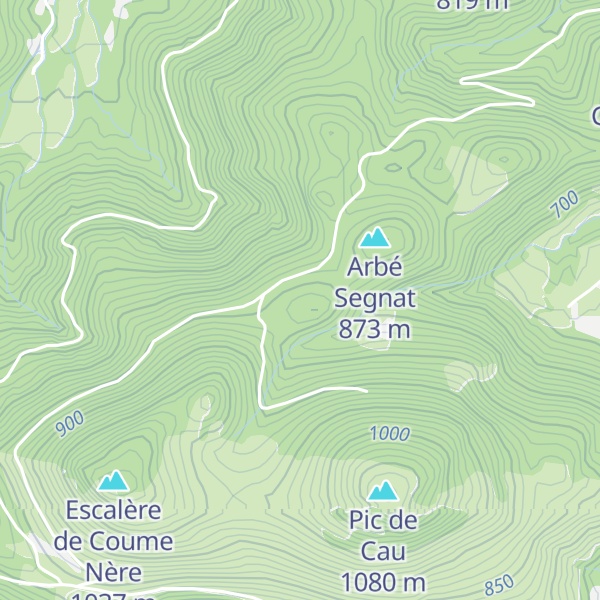 Map of Turon de Doussieu