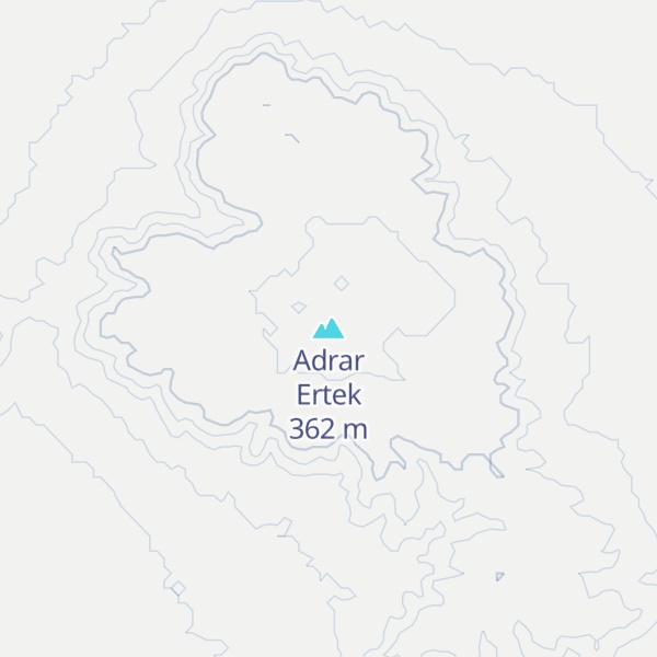 Map of Adrar Ertek