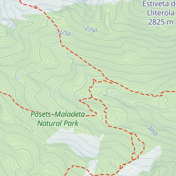 Map of Cabaña de Lliterola