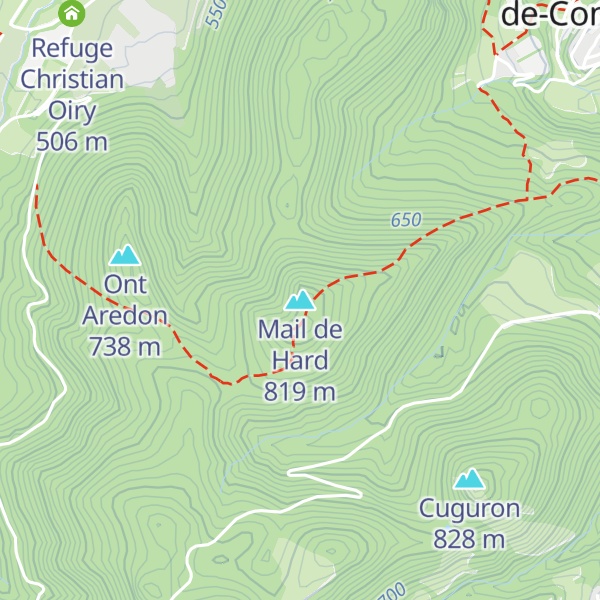 Map of Mail de Hard