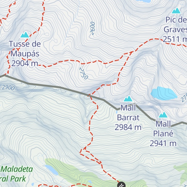 Map of Pic de Boum