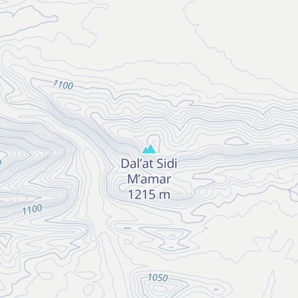 Map of Dal’at Sidi M’amar